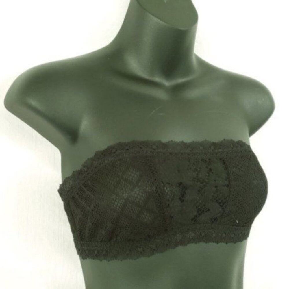 Victoria's Secret Bralette Bandeau Black Women's Size Small New